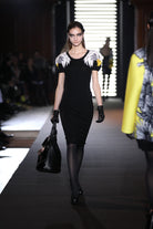 Eagle Embellished Black Knitted, JC DE CASTELBAJAC - elilhaam.com