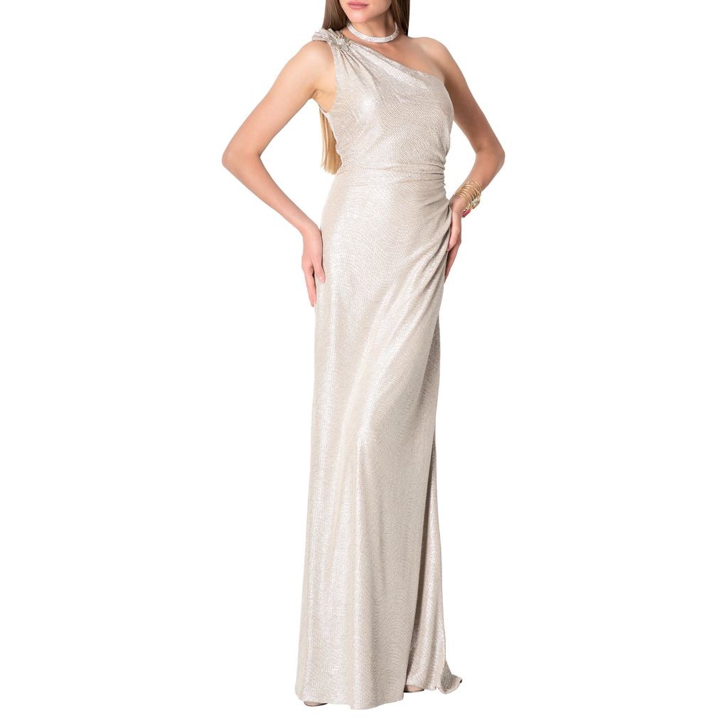 Platinum Grecian Gown