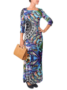 Divina Velvet Long Dress, LEITMOTIV - elilhaam.com
