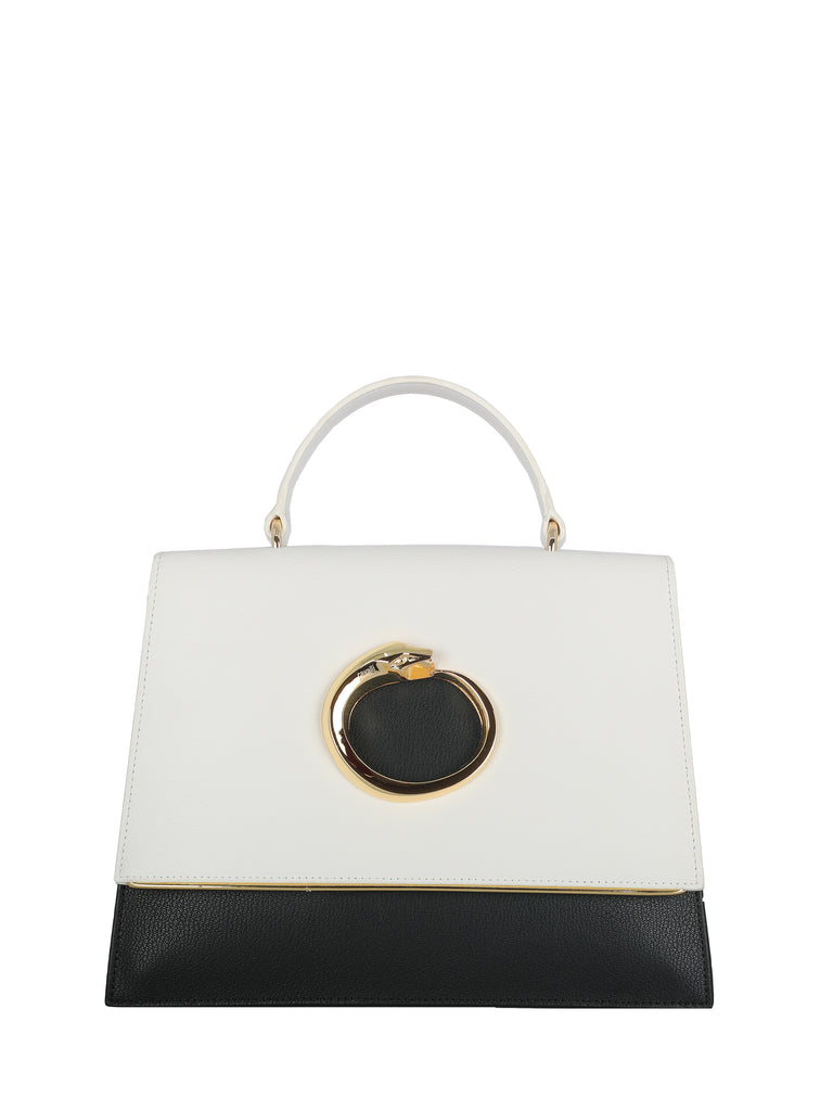 Black/White Shoulder Bag