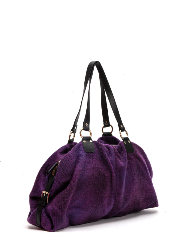 Atos Purple Shoulder Bag