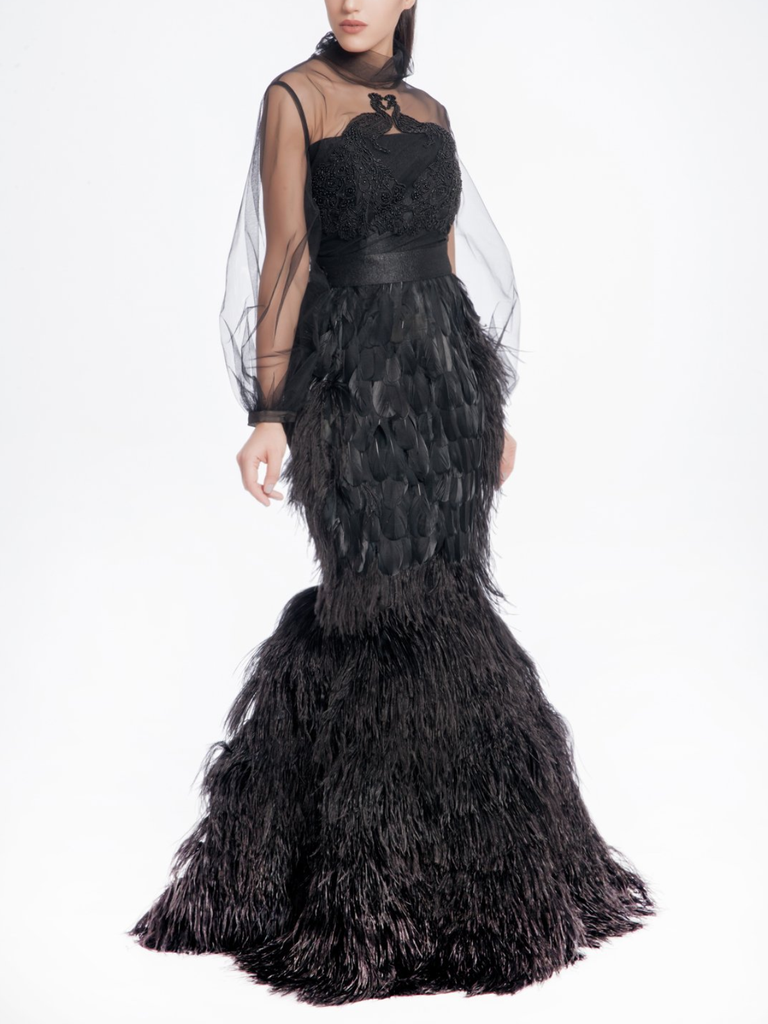 Pineto Model Dress, Clothes,Designers,Classic Blacks, ISABEL SANCHIS - elilhaam.com