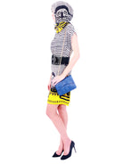 Totem Printed Silk Dress, JC DE CASTELBAJAC - elilhaam.com