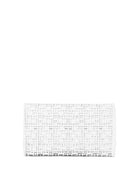 Textured Diamond Leather Clutch, IVANKA - elilhaam.com