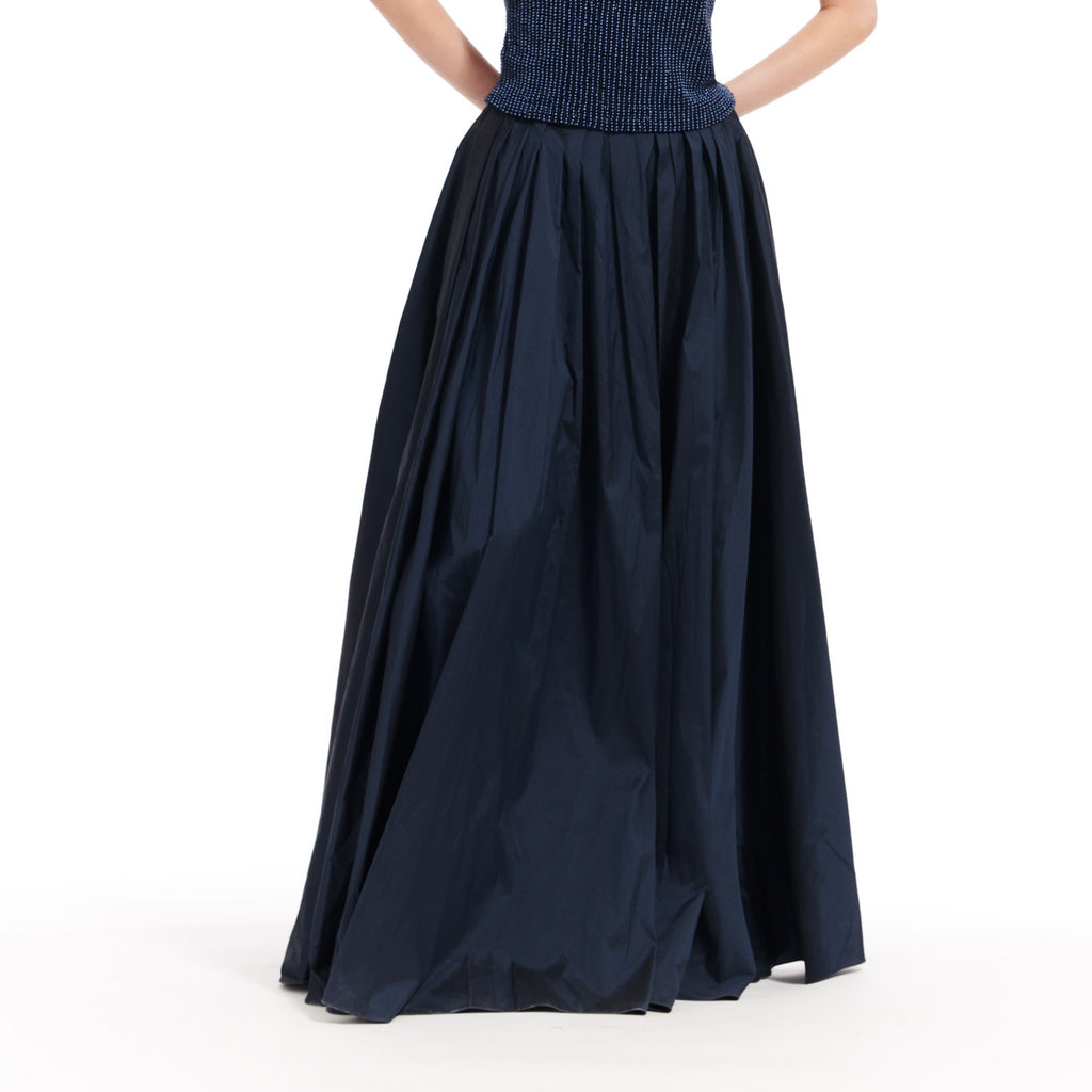 Taffeta Ballgown Skirt With Pockets