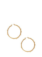 Starburst Hoops Pave Gold, CC SKYE - elilhaam.com