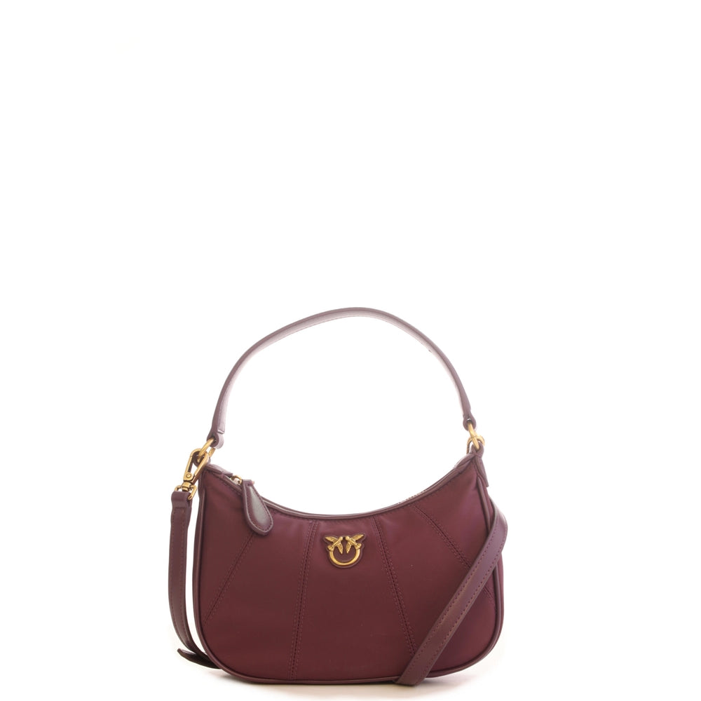 Purple Love Zipped Mini Shoulder Bag