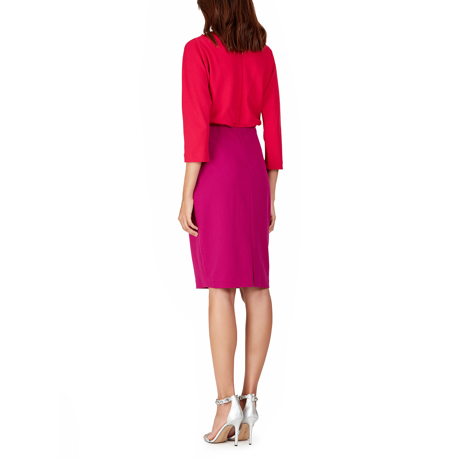Colorblock Boatneck Sheath Dress, BELLE BADGLEY MISCHKA - elilhaam.com