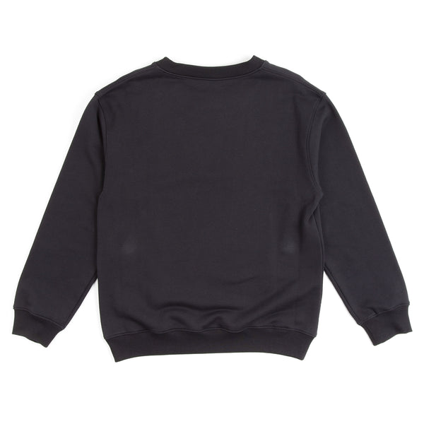 Black Teddy Bear Embroidery Sweatshirt