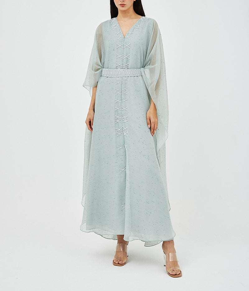 Light Blue Tiffany Kriss Kross Kaftan