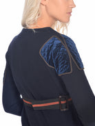 Quilted Wool Blend Sweater, DIP - elilhaam.com