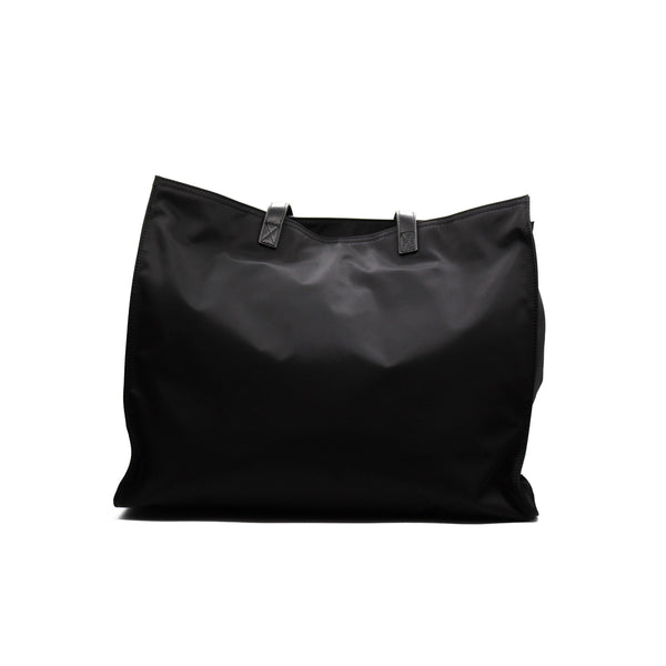 black Icon Logo-print Tote Bag
