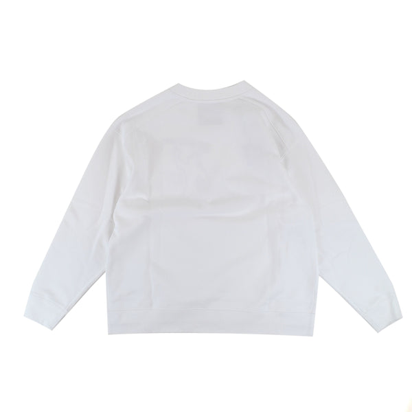 White Logo-printed Sweatshirt
