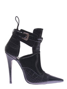 Black Leather Ankle Boot, GUY LAROCHE - elilhaam.com