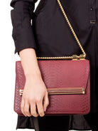 Ruby Hexagon Shoulder Bag, IVANKA - elilhaam.com