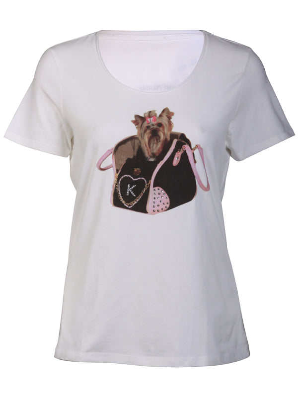 Cane Borsa Line T-Shirt