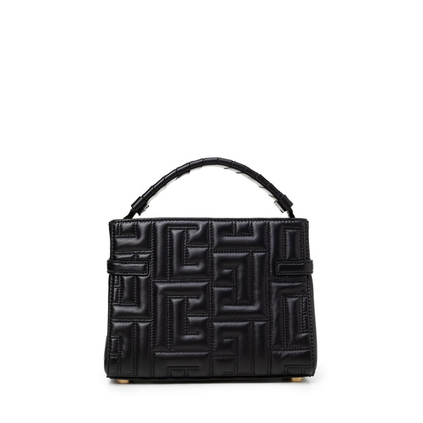 Black B-Buzz 22 Quilted Leather Tote Bag