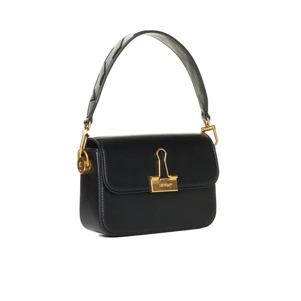 Black Small Binder Shoulder Bag