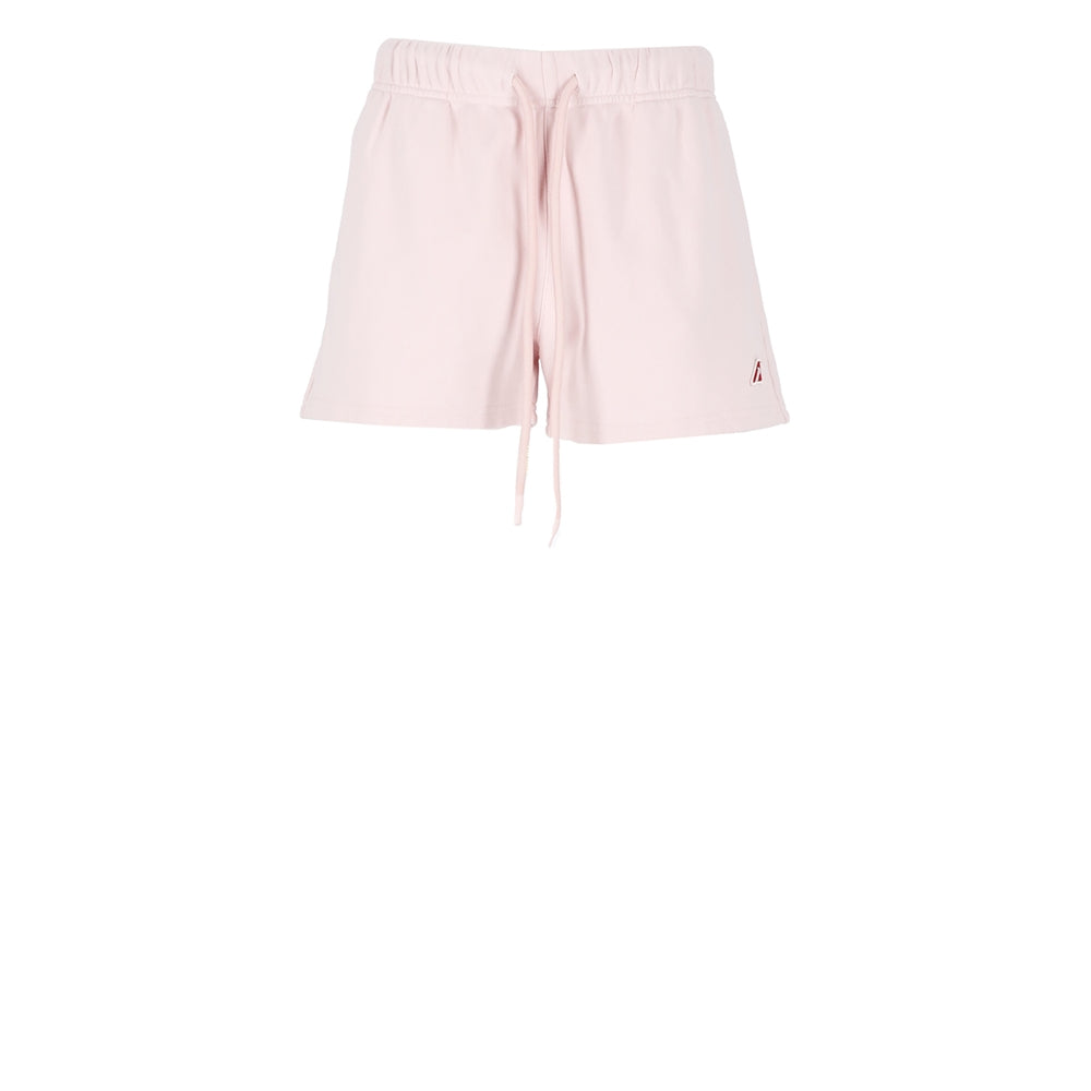 Pink Tennis Logo-patch Shorts