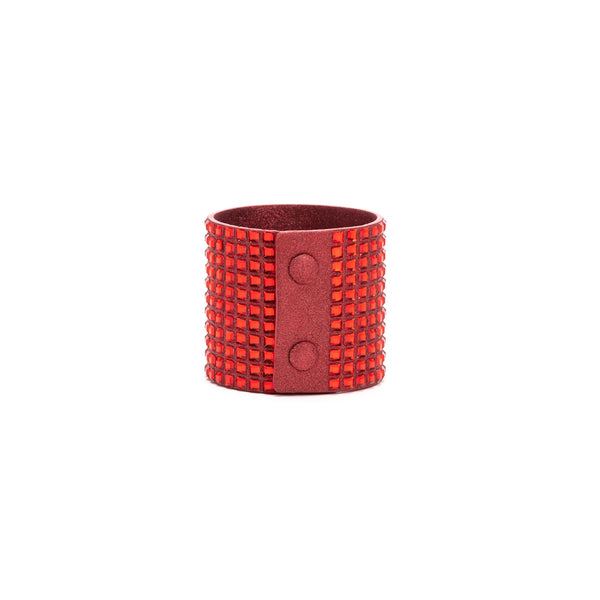 Red Leather Bracelet