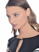 Fringe Ear cuff with Stud, GIULIANA MANCINELLI BONAFACCIA - elilhaam.com