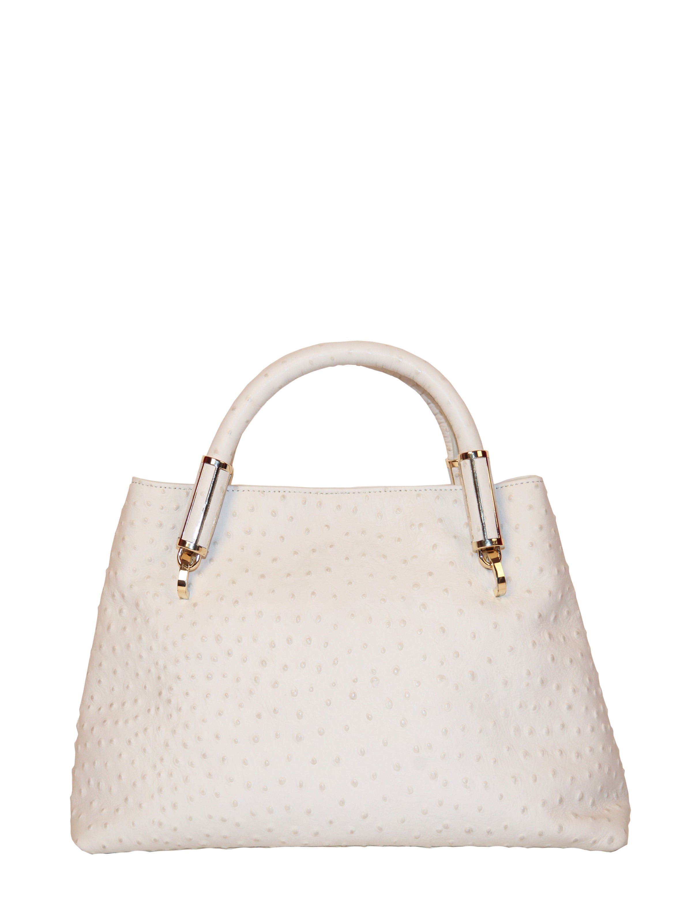 White Ava Satchel, IVANKA - elilhaam.com