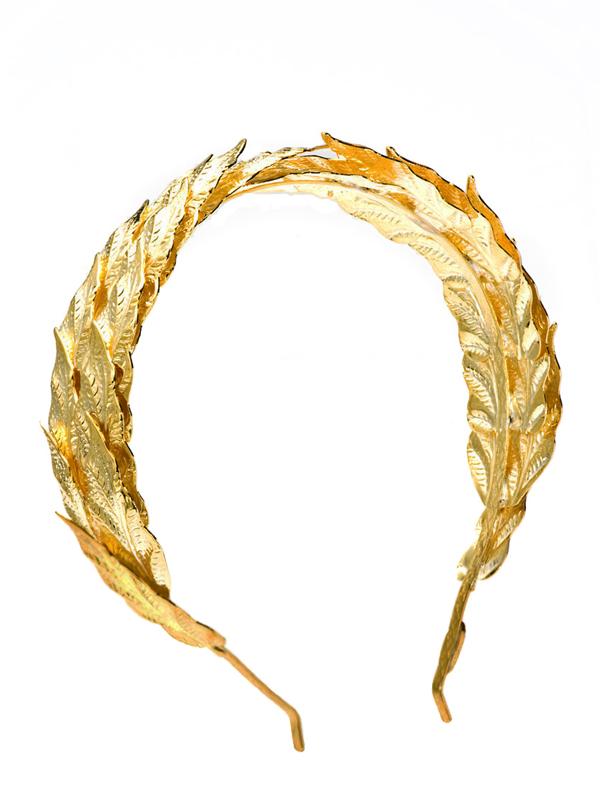 عقال Caesar Gold Leaf Headband ، لويس ماريت - elilhaam.com