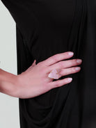 Accessories,Designers - Ring With Fox  Rhodonite Gold