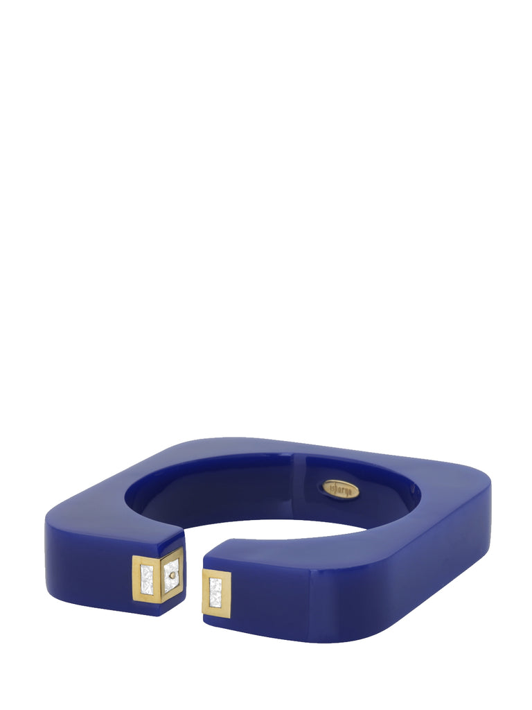 Vendome Square Cuff Blue, ISHARYA - elilhaam.com