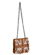 Bags,Designers - Two Toned Shoulder Flag Bag