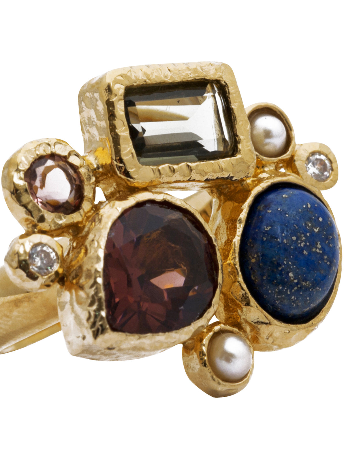 Nile Nymph Cluster Ring, ISHARYA - elilhaam.com