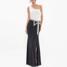 Clothes,Designers - One Shoulder Bow Gown