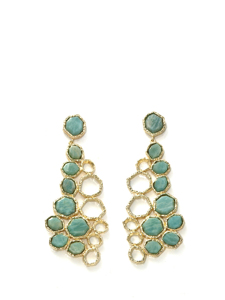 Honeycomb Earring, ISHARYA - elilhaam.com