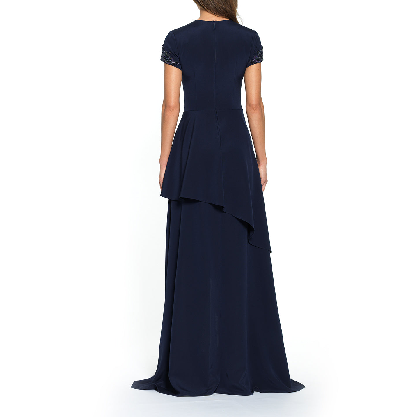 David-Meister-Layered-SHORT-SLEEVE-NAVY-GOWN-2