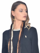 Eye jet Earrings, 10 DECOART - elilhaam.com