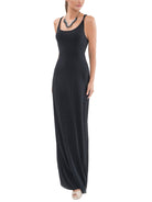 Macrame Back Maxi Dress