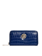 Blue Mock Croc Wallet, VERSACE JEANS - elilhaam.com