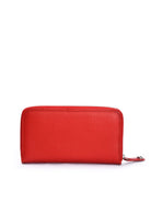 Studded Red Wallet, VERSACE JEANS - elilhaam.com